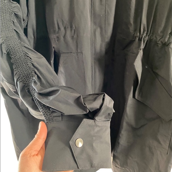 Fabletics Giana Black Oversized Jacket - Picture 9 of 9